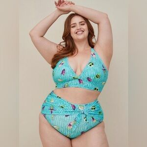 Torrid Disney The Nightmare Christmas 2 Piece Bikini - Size 26 (4)